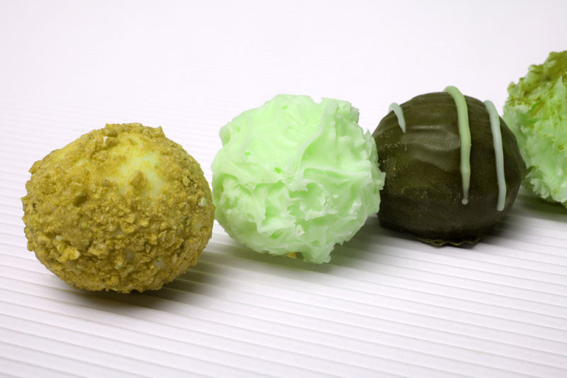 Green Truffles for St. Patrick's Day!
